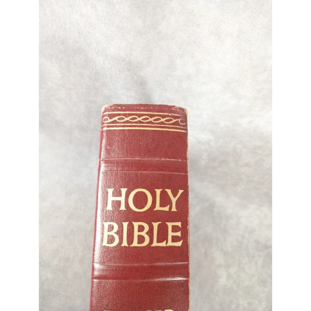 The Holy Bible Revised Standard Version Red Hardcover Thomas Nelson & Sons 1953